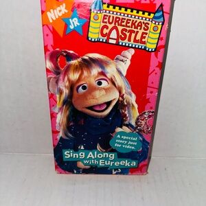 Nick Jr Eureeka’s Catle Sing Along Vintage VHS Tape